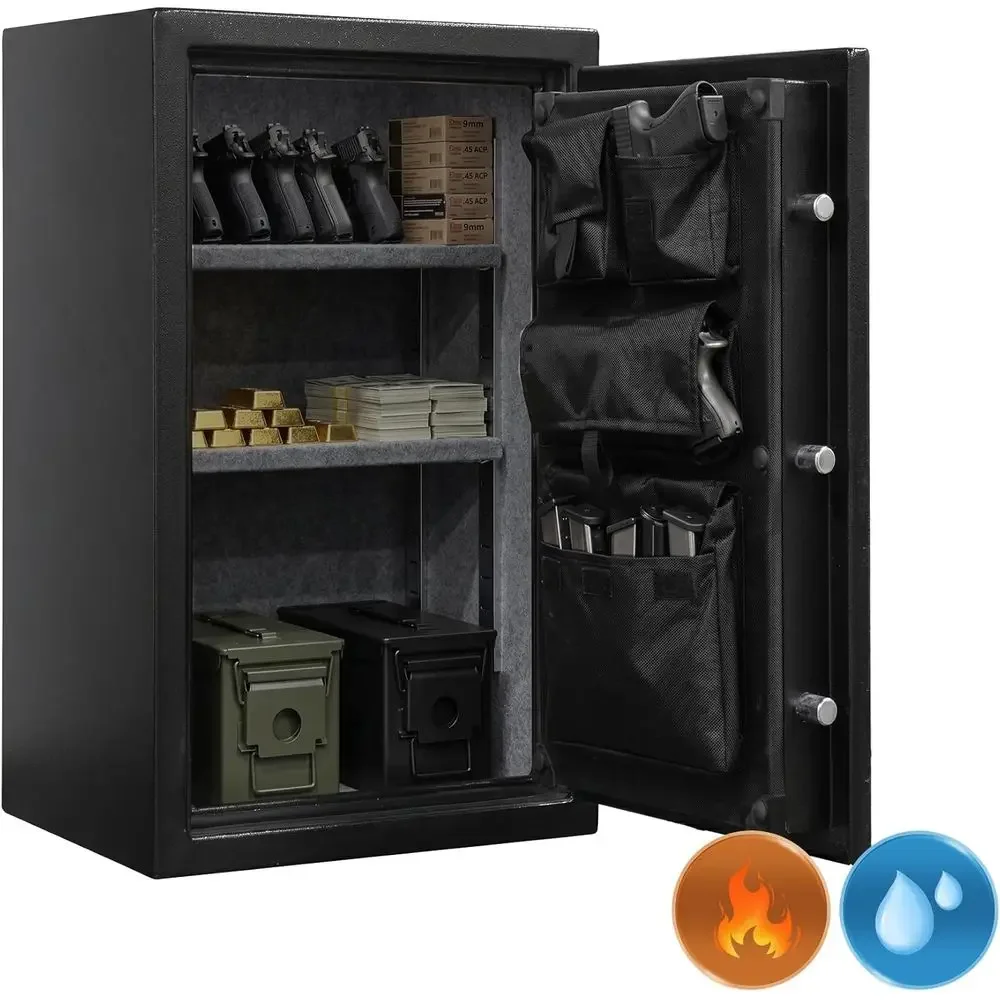 Fire Safe Document - 1400 ° Coffre-fort pour pistolet ignifuge