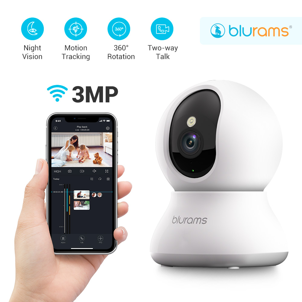 Eufy Camera E220 - Caméra pour animaux de compagnie blurams