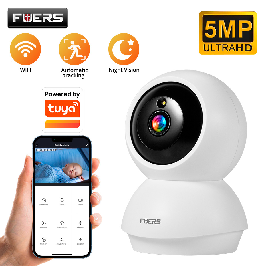 Eufy Camera E220 - Caméra WiFi Fuers 5MP compatible avec