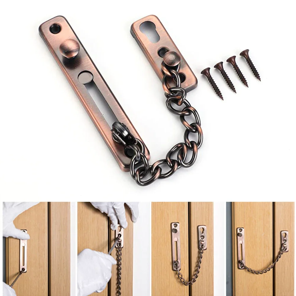 Security Chain Door - Chaîne de porte avec serrure, chaîne