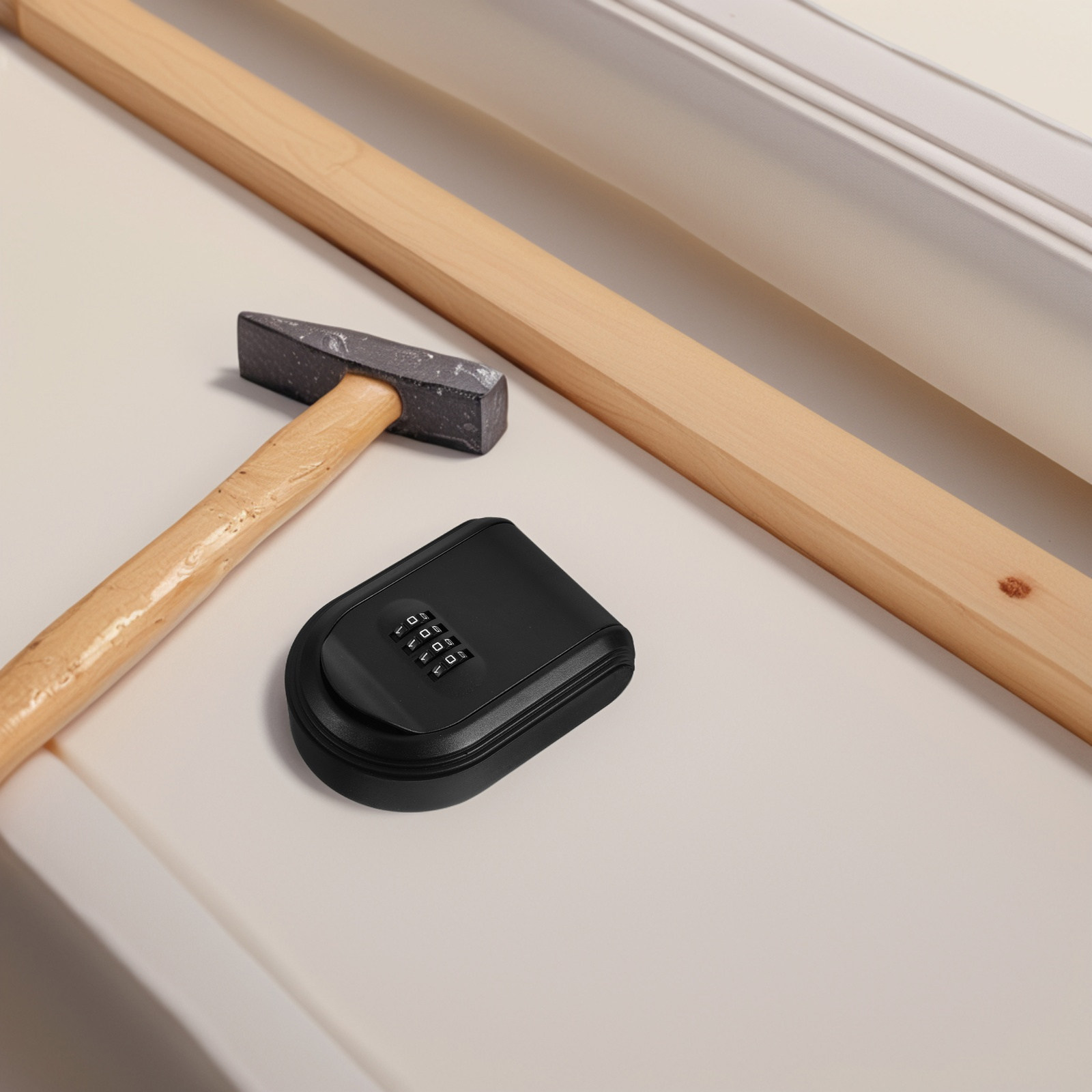 Boîte à clés murale noire en A - Lockbox Key Secure avis et prix