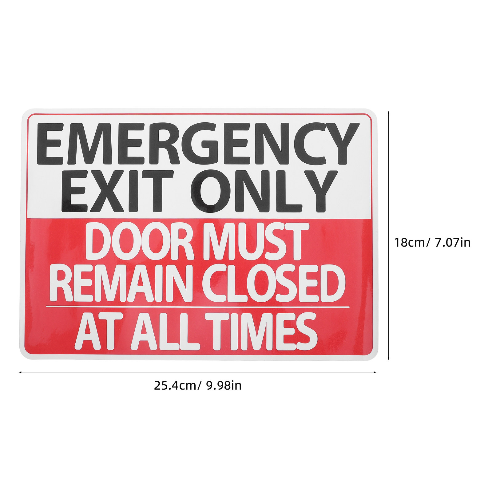Autocollants de signalisation  - Emergency Exit Sign avis et prix