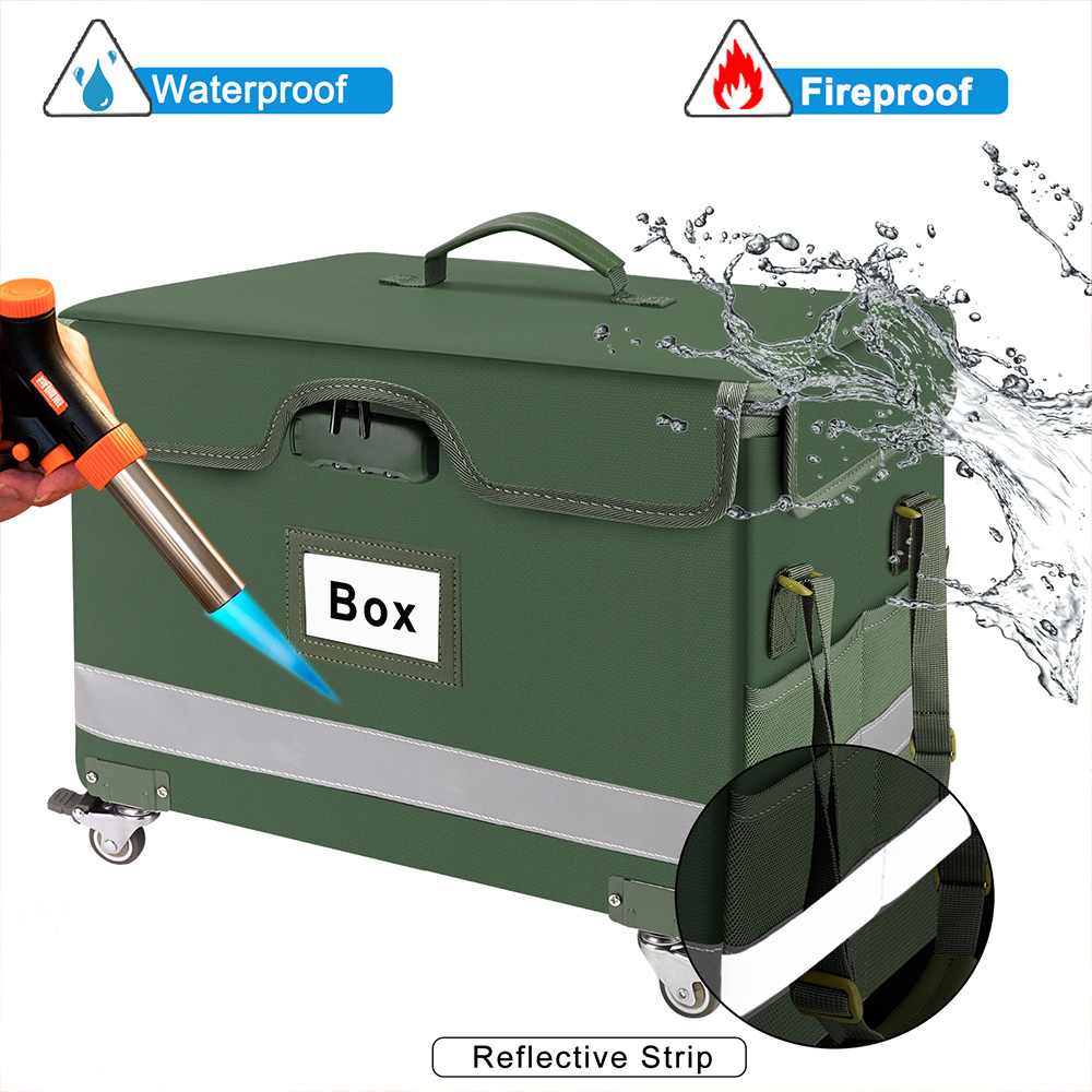 Boîte de rangement ignifuge, b - Fire Safe Document avis et prix