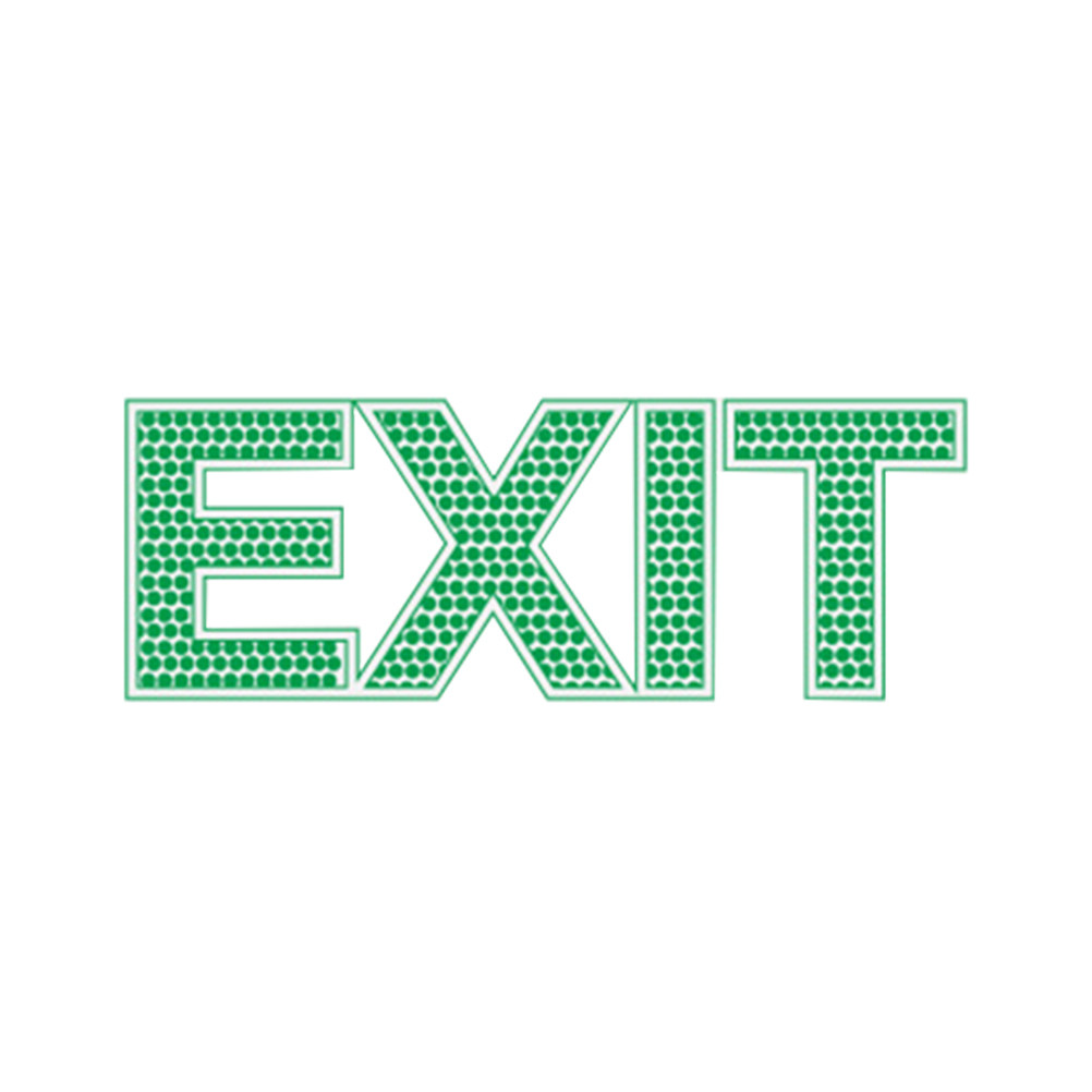 Autocollant mural de sortie d' - Emergency Exit Sign avis et prix