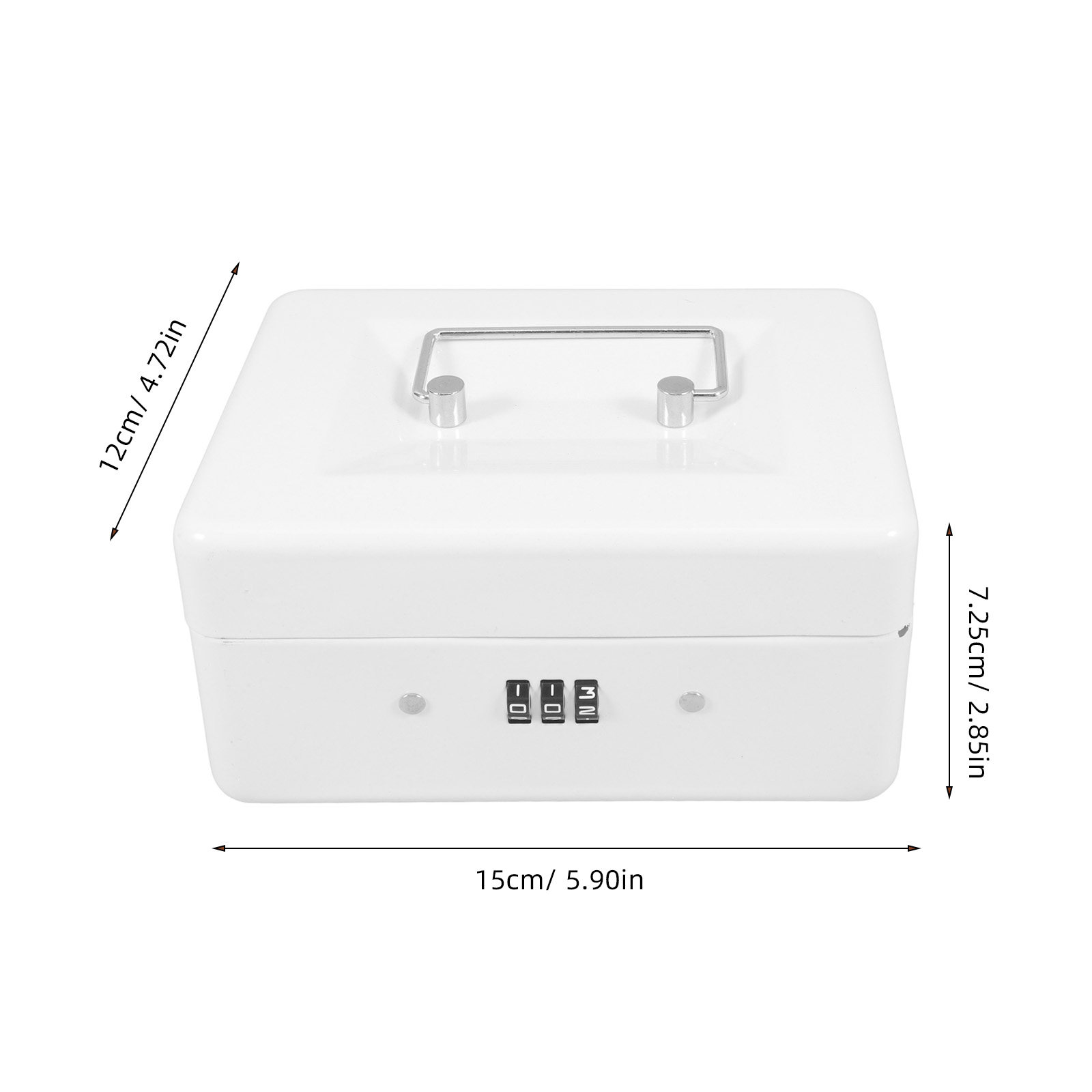 Boîte à monnaie en acier avec  - Lockbox Key Secure avis et prix