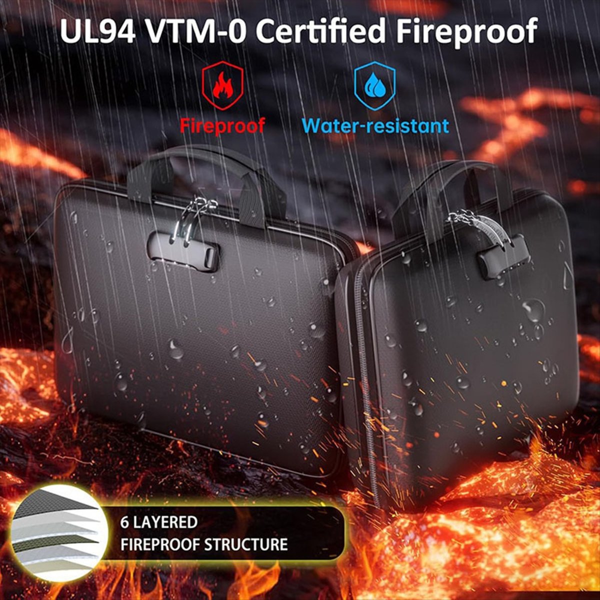 Boîte de rangement de document - Fire Safe Document avis et prix