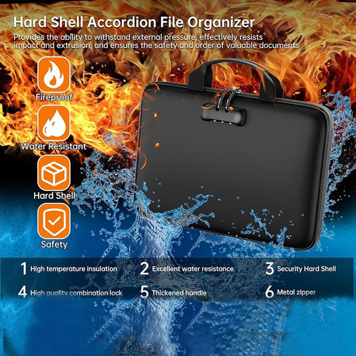 Boîte de rangement de document - Fire Safe Document avis et prix