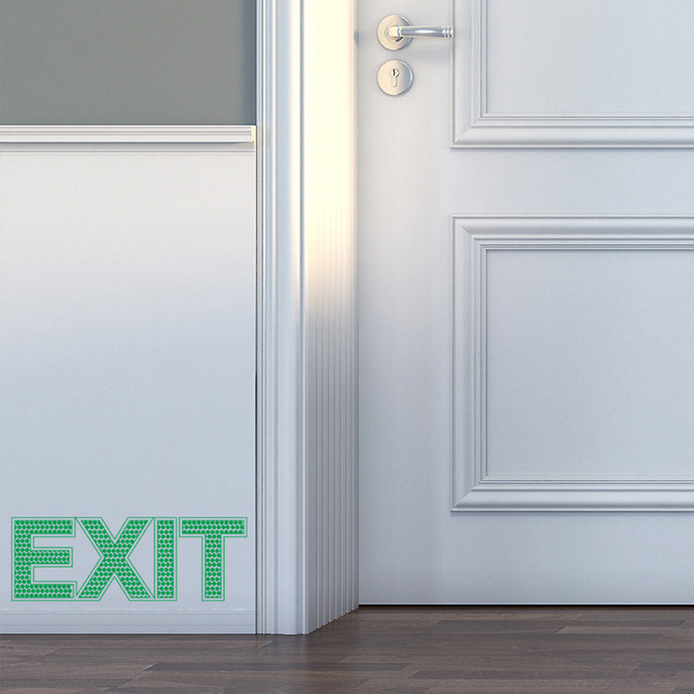 Autocollant mural lumineux de  - Emergency Exit Sign avis et prix